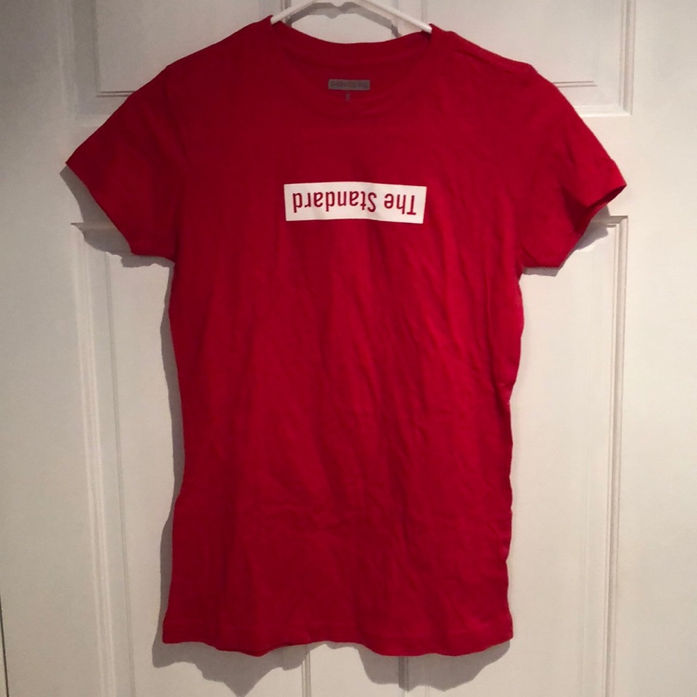 The Standard Red Logo t-shirt